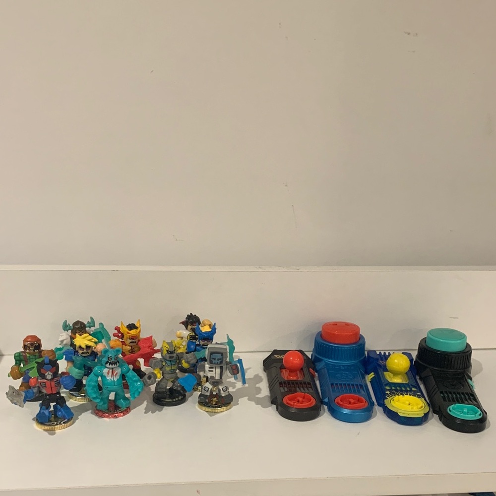 Colorful Action Figure Set akedo